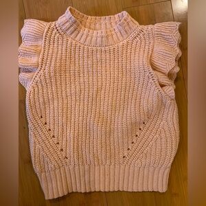 Universal Thread Pink Ruffle Sweater